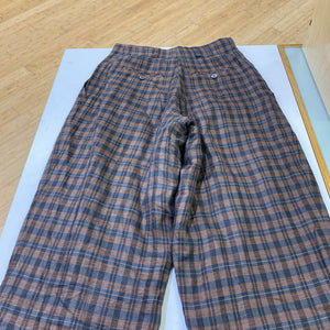 Escada vintage plaid pants 42 (fits small)