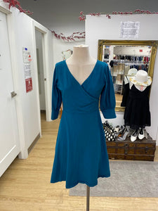 Eve Gravel cross over dress L