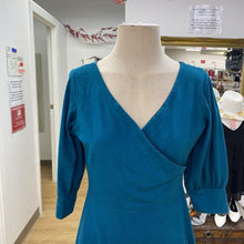 Load image into Gallery viewer, Eve Gravel cross over dress L
