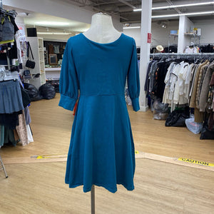 Eve Gravel cross over dress L