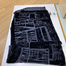 Load image into Gallery viewer, Danier velvet/silk scarf
