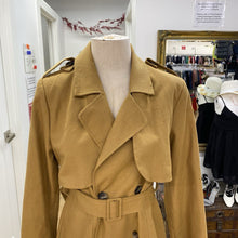 Load image into Gallery viewer, Sea Paloma vintage trench coat S NWT
