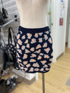 Club Monaco wool blend animal print skirt XS