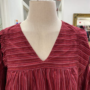 Madewell metallic detail top S