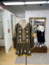 Load image into Gallery viewer, JJ &#39;s Fairyland embroidered boho dress/tunic S
