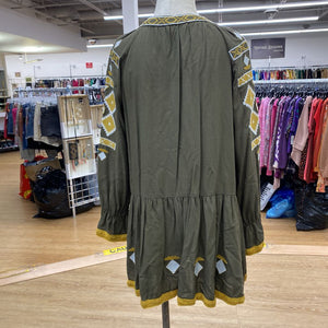 JJ 's Fairyland embroidered boho dress/tunic S