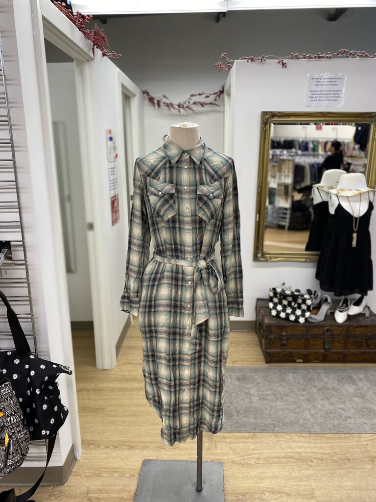 Lauren Ralph Lauren plaid maxi dress 2