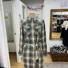 Load image into Gallery viewer, Lauren Ralph Lauren plaid maxi dress 2
