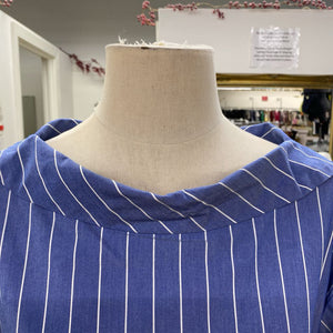 Banana Republic striped button up tunic S