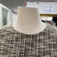 Load image into Gallery viewer, Mango metallic detail tweed dress 6
