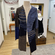 Load image into Gallery viewer, Nic &amp; Zoe cotton/wool/blend open cardi S
