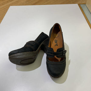 ART rubber heel nubuck shoes 36