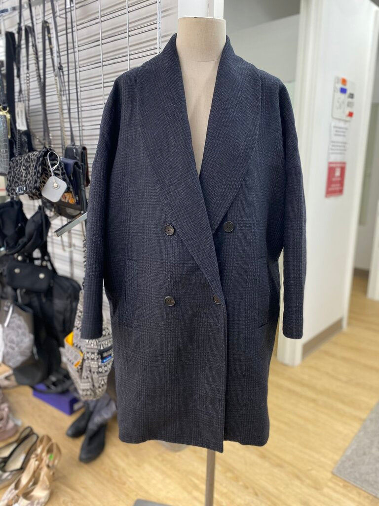 All Saints wool/blend fall coat S