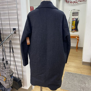 All Saints wool/blend fall coat S