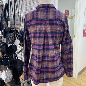 Woolrich cotton button up M