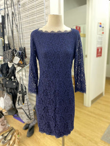 Diane Von Furstenburg lace dress 10