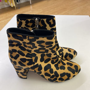 Town Shoes calf hair leather booties 38