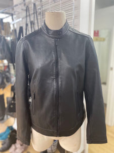 Simons leather jacket NWT M