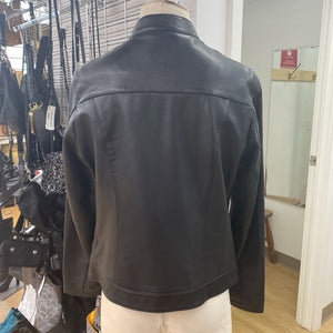 Simons leather jacket NWT M