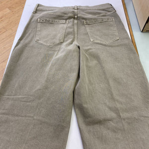 Banana Republic High Rise Wide Leg Crop jeans 33