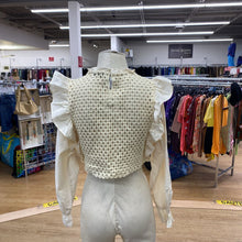 Load image into Gallery viewer, Zara crochet detail top L
