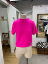 Pilcro Short sleeve fuzzy top M NWT
