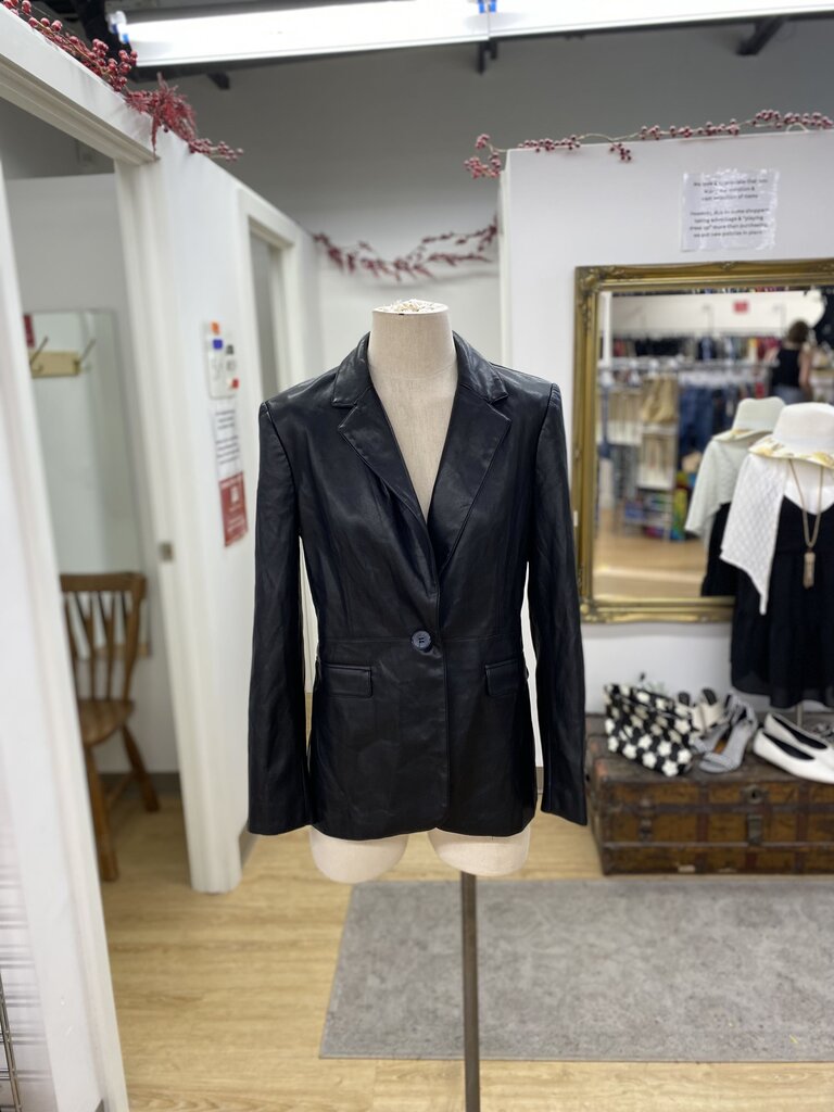 Dynamite pleather jacket M NWT