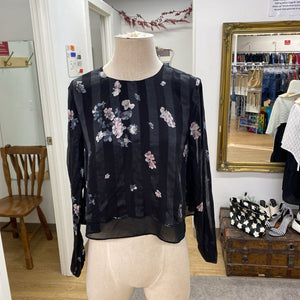 Club Monaco silk top S