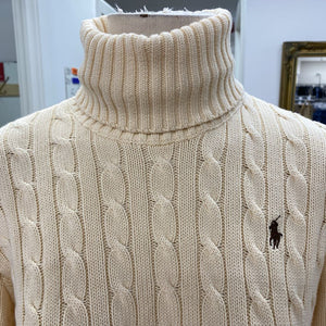 Ralph Lauren cable knit sweater L