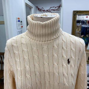 Ralph Lauren cable knit sweater L