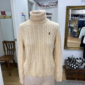 Ralph Lauren cable knit sweater L