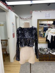 Dynamite sequin top S