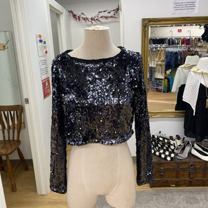 Dynamite sequin top S