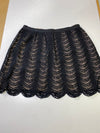 Club Monaco cotton lined lace mini skirt 6