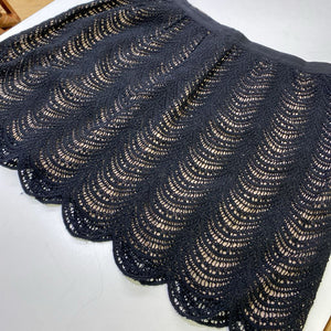Club Monaco cotton lined lace mini skirt 6