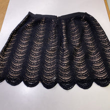 Load image into Gallery viewer, Club Monaco cotton lined lace mini skirt 6
