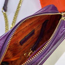 Load image into Gallery viewer, Jaime Ibiza patent crossbody NWT
