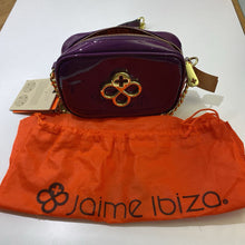 Load image into Gallery viewer, Jaime Ibiza patent crossbody NWT
