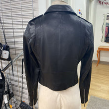 Load image into Gallery viewer, Danier moto leather jacket XS
