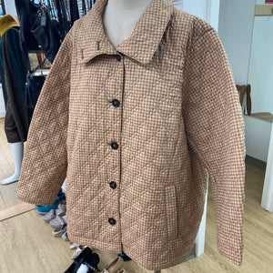 Lands End quilted fall jacket 2X