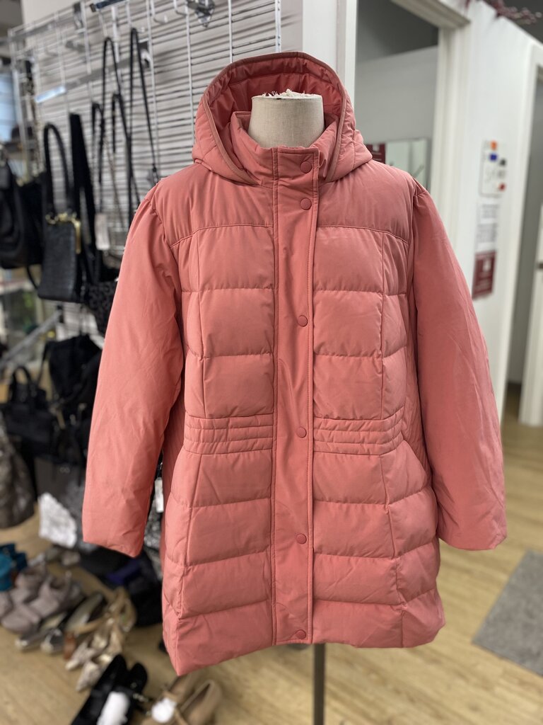 Lands End down coat 2X