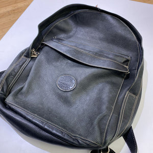 Roots leather backpack