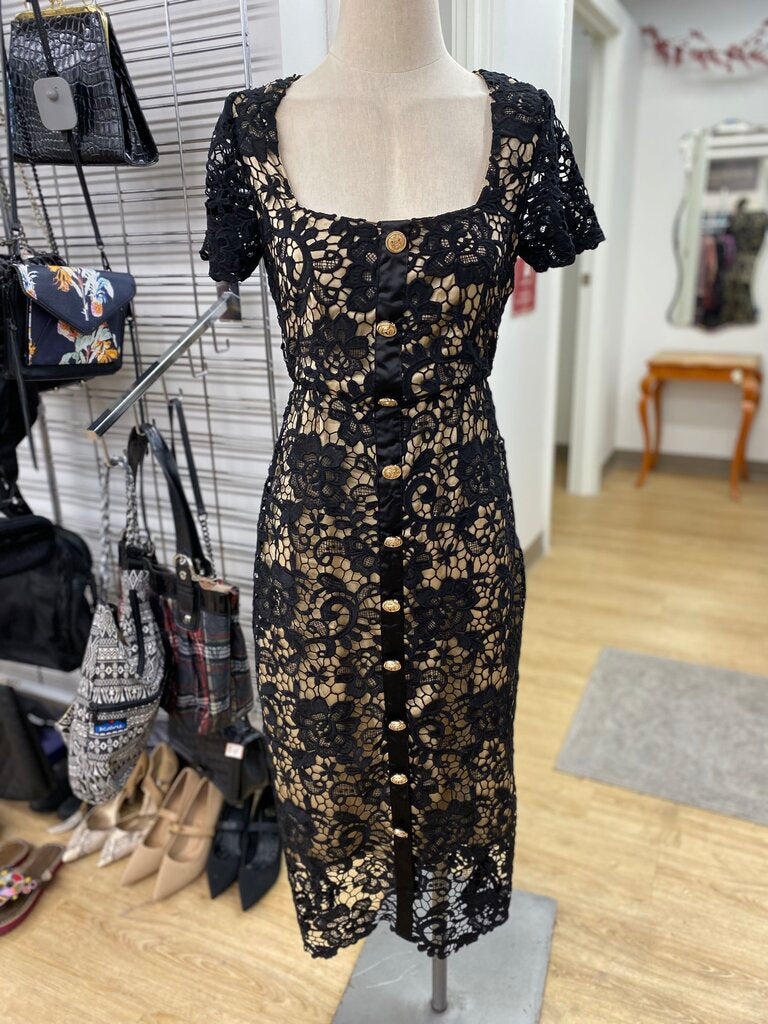 Rachel Parcell lace layered dress S NWT