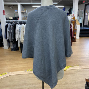 Lululemon asymmetrical zipper merino wool shawl O/S