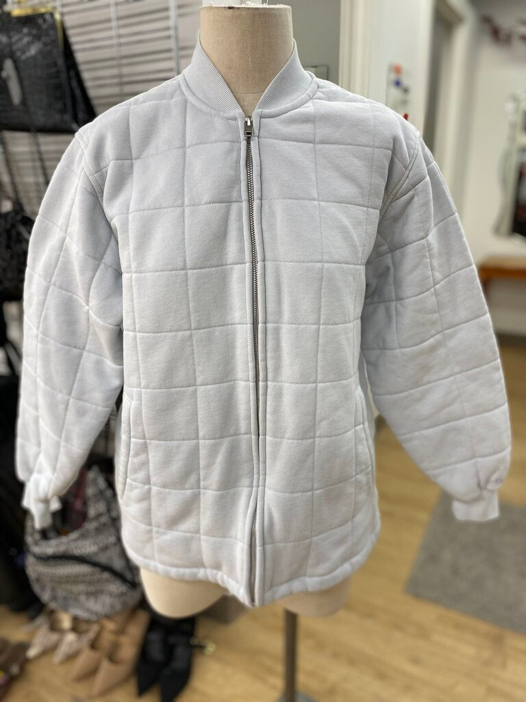 TNA Cozy Mega quilted zip up jacket 2