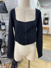 Sunday Best corset style top XL