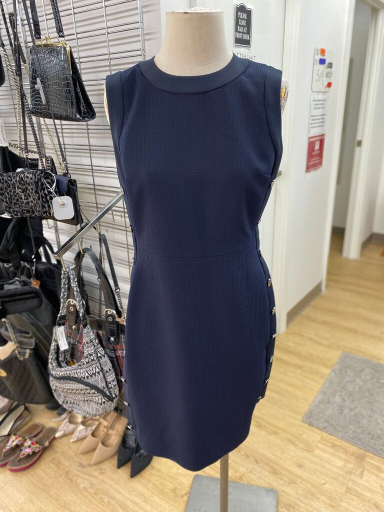 Club Monaco silver buttons detail dress 4