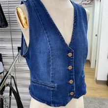 Load image into Gallery viewer, Oat denim vest M
