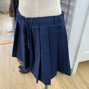 Zara plaid mini-skirt L