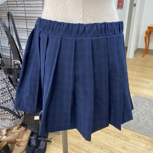 Zara plaid mini-skirt L
